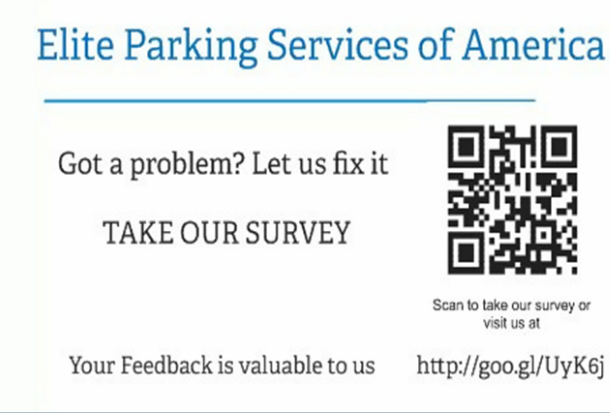 Elite customer parking image